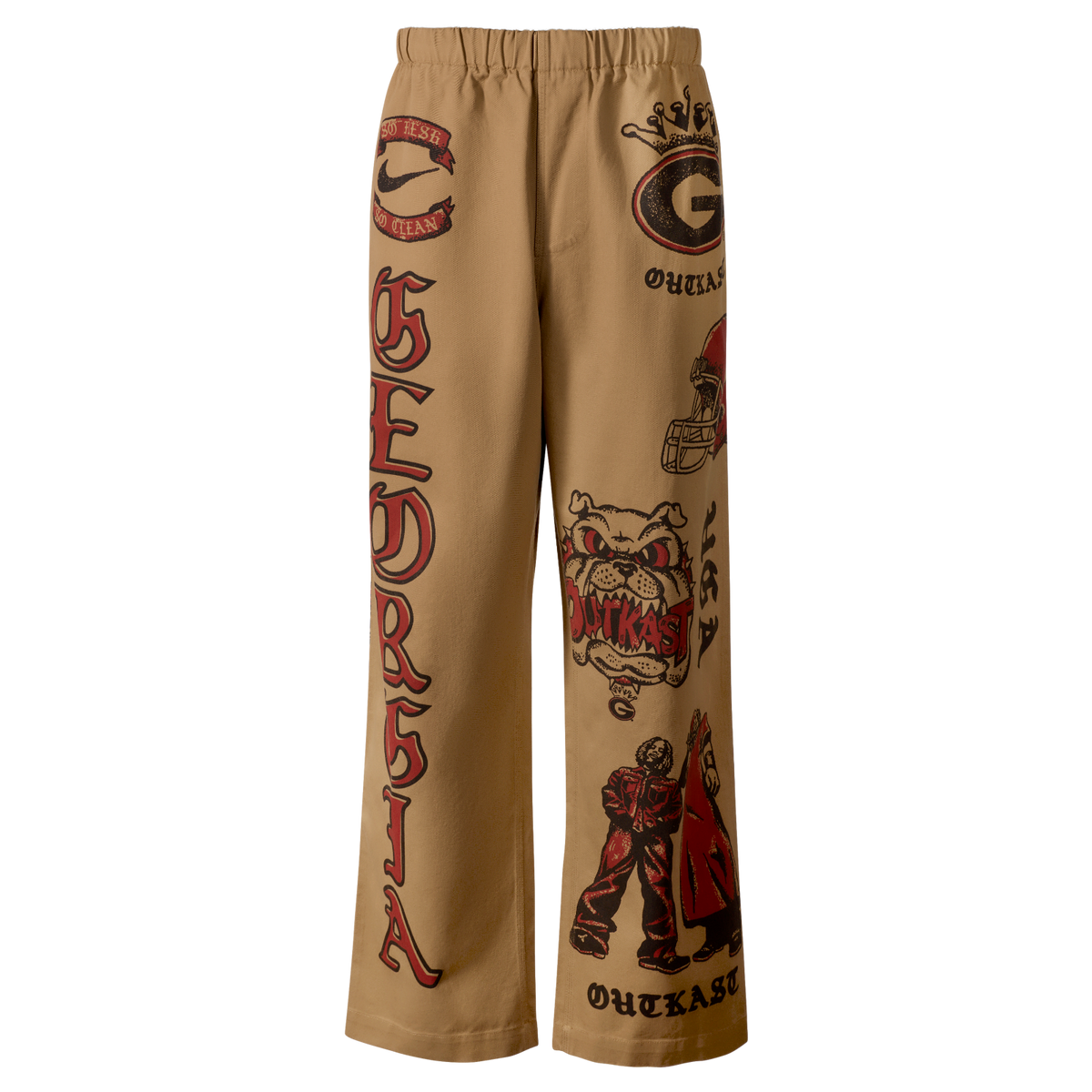 Nike x Class Trip x UGA x Outkast Senior Pant in Tan. Class Trip | Higher Education