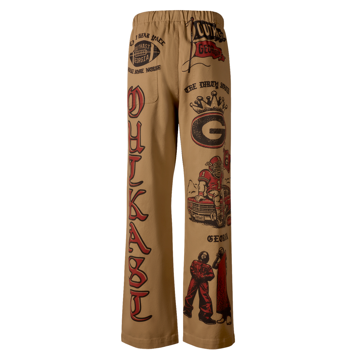 Nike x Class Trip x UGA x Outkast Senior Pant in Tan. Class Trip | Higher Education