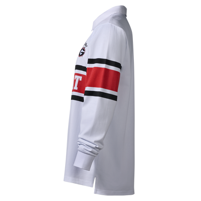 Nike x Class Trip x UGA x Outkast Rugby Polo in White. Class Trip | Higher Education