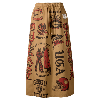 Nike x Class Trip x UGA x Outkast Senior Skirt in Tan. Class Trip | Higher Education