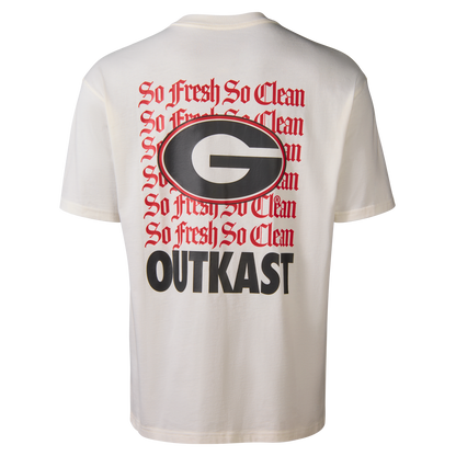Nike x Class Trip x UGA x Outkast So Fresh, So Clean T-Shirt in Off White. Class Trip | Higher Education