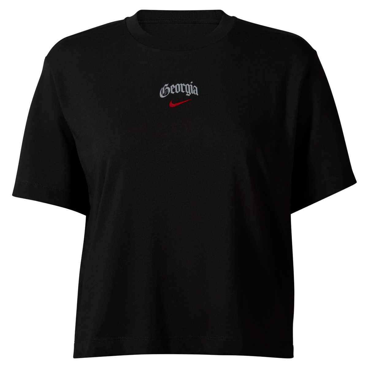 Nike x Class Trip x UGA x Outkast Women's Cropped Crown Football T-Shirt in Black. Class Trip | Higher Education