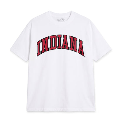 Indiana Heavyweight Washed Campus Tee