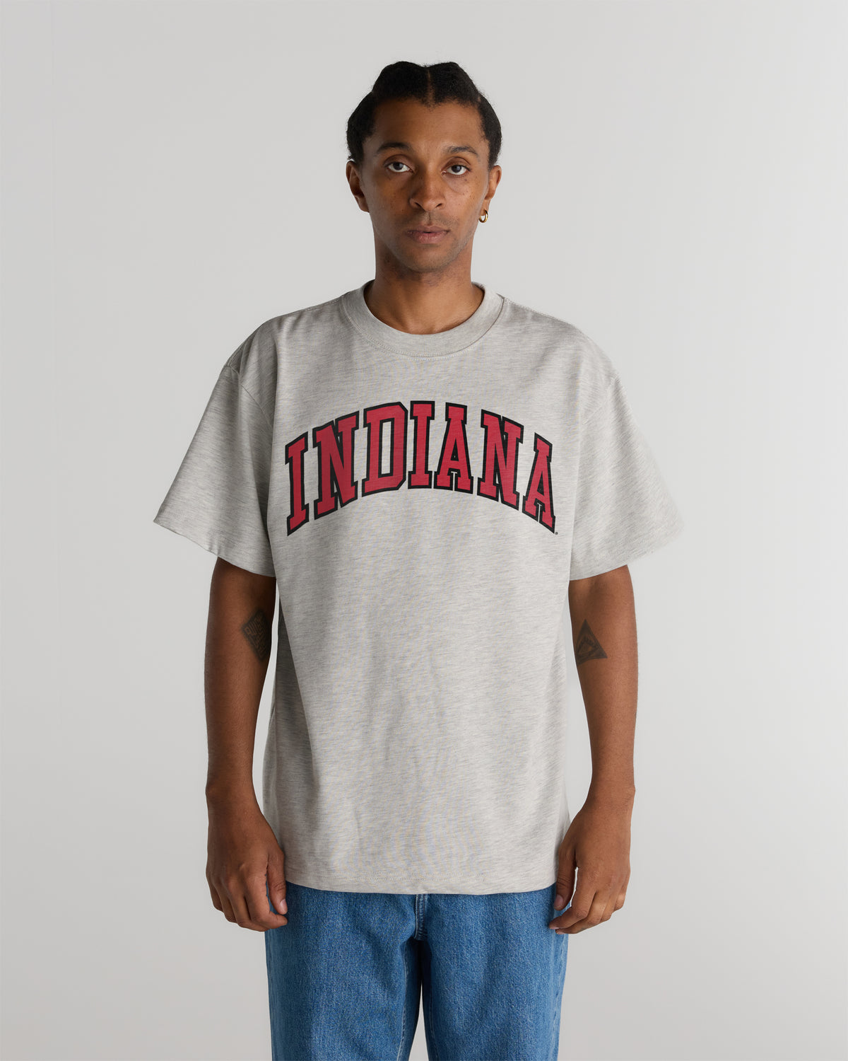 Indiana Heavyweight Washed Campus Tee