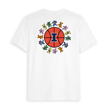 Illinois x Grateful Dead Full Court Bears Tee