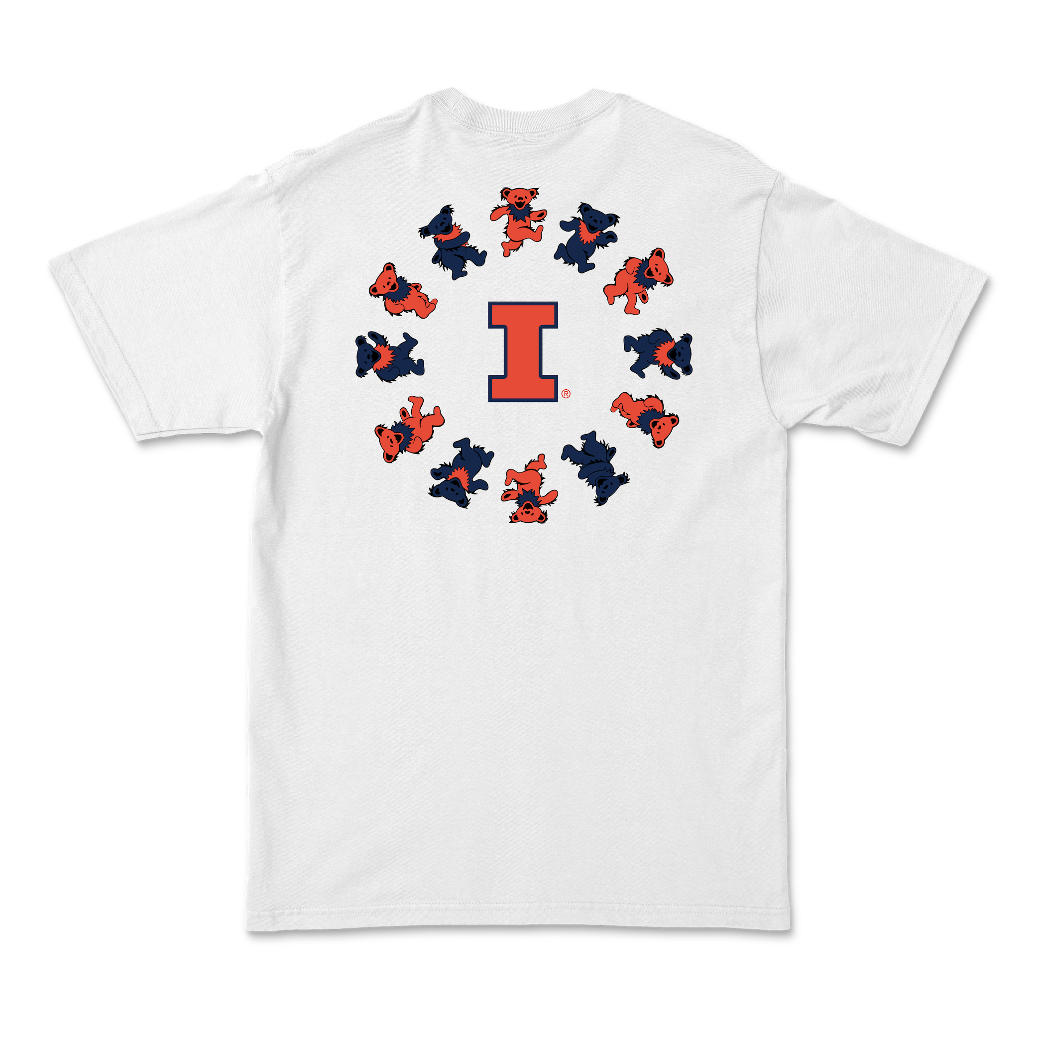 Illinois x Grateful Dead Circle Bears Tee