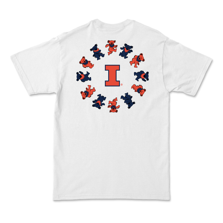 Illinois x Grateful Dead Circle Bears Tee
