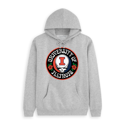 Illinois x Grateful Dead Roses Hoodie