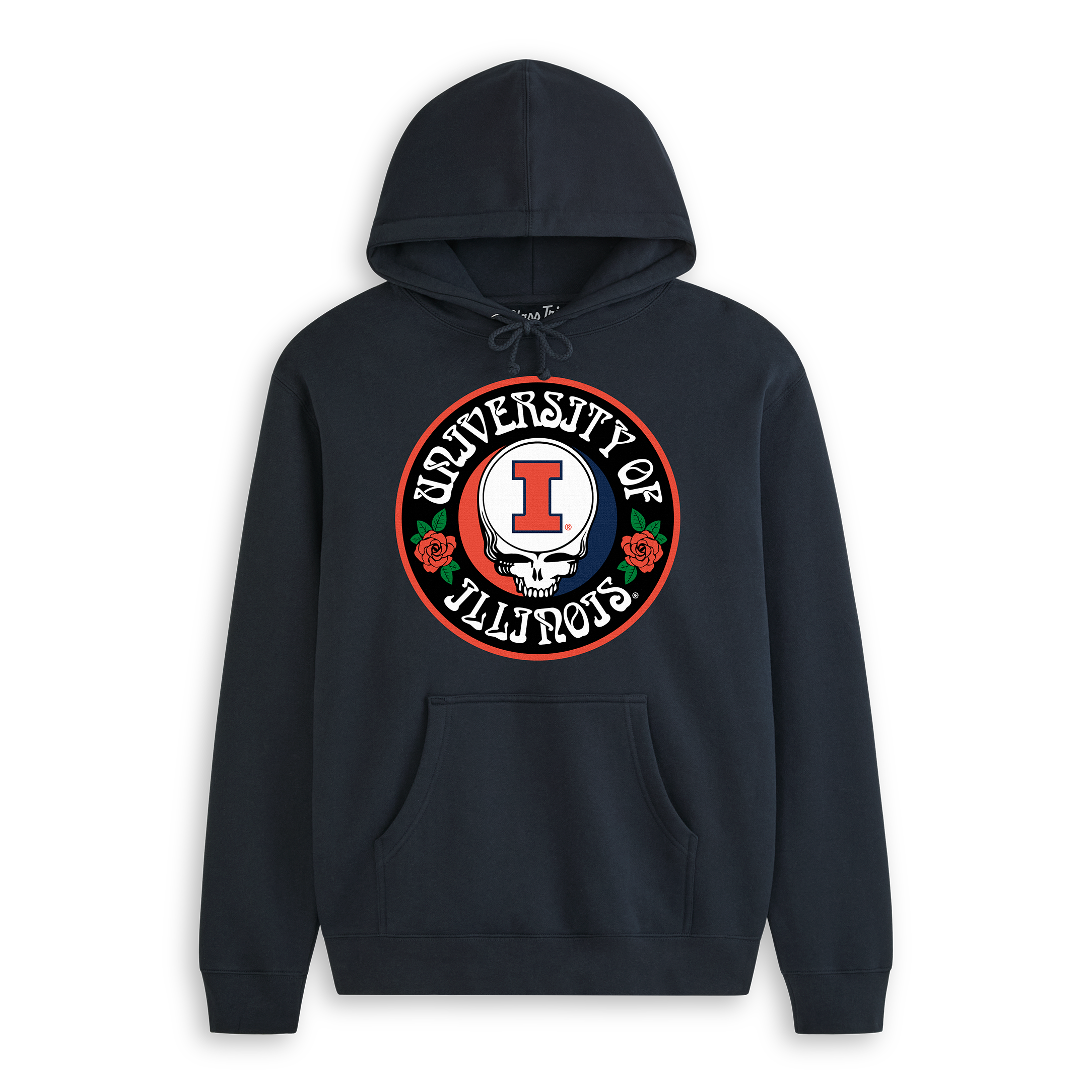 Illinois x Grateful Dead Roses Hoodie