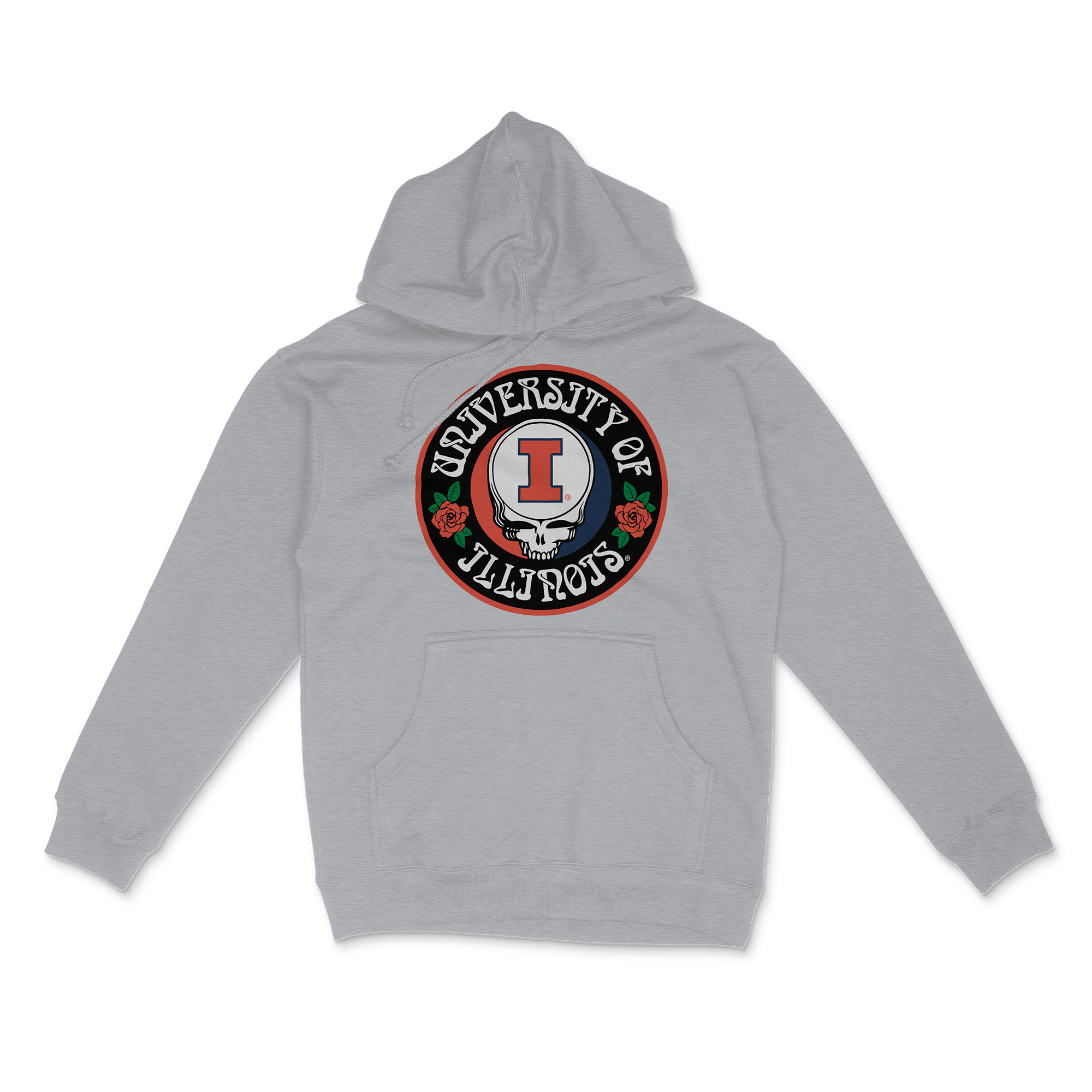 Illinois x Grateful Dead Roses Hoodie