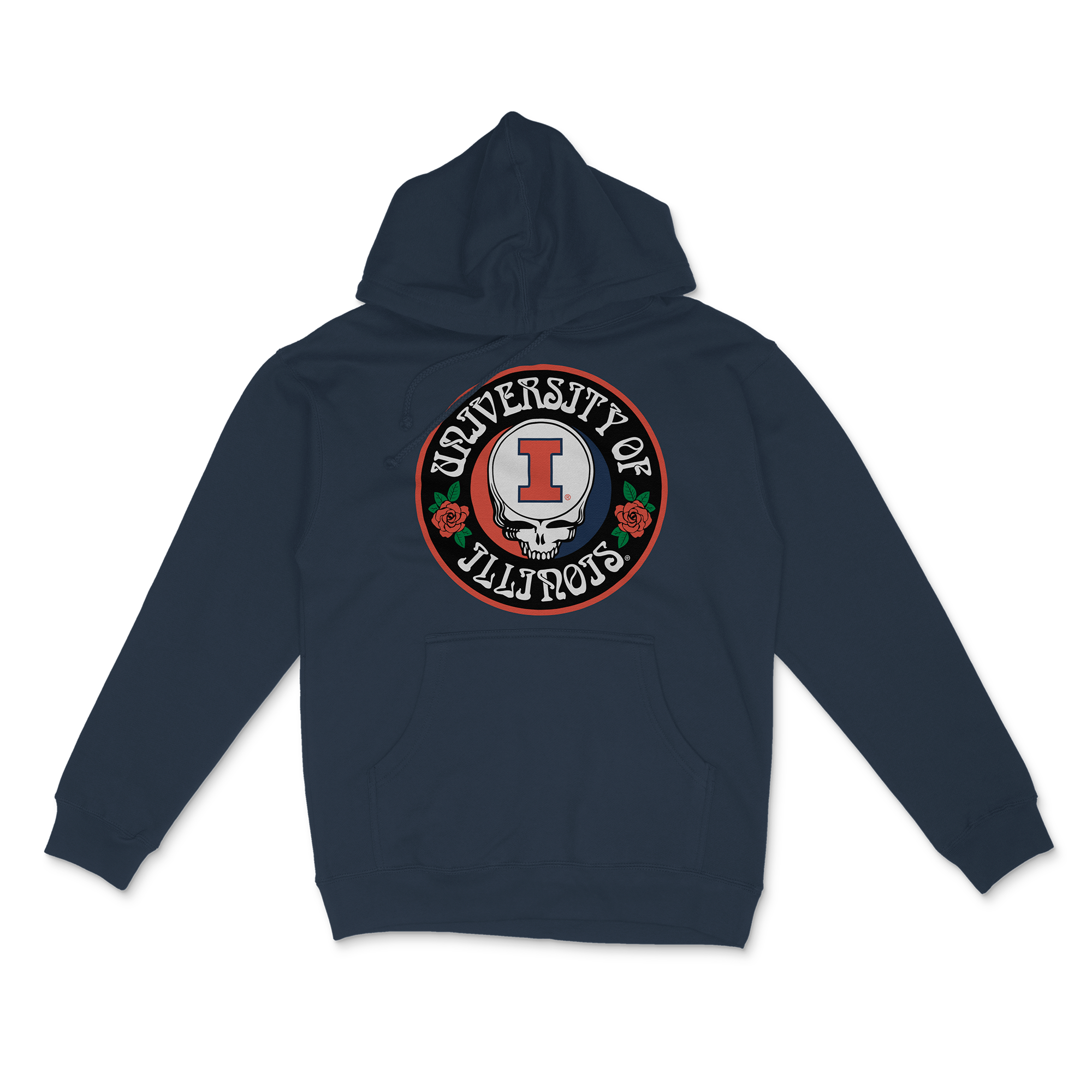 Illinois x Grateful Dead Roses Hoodie