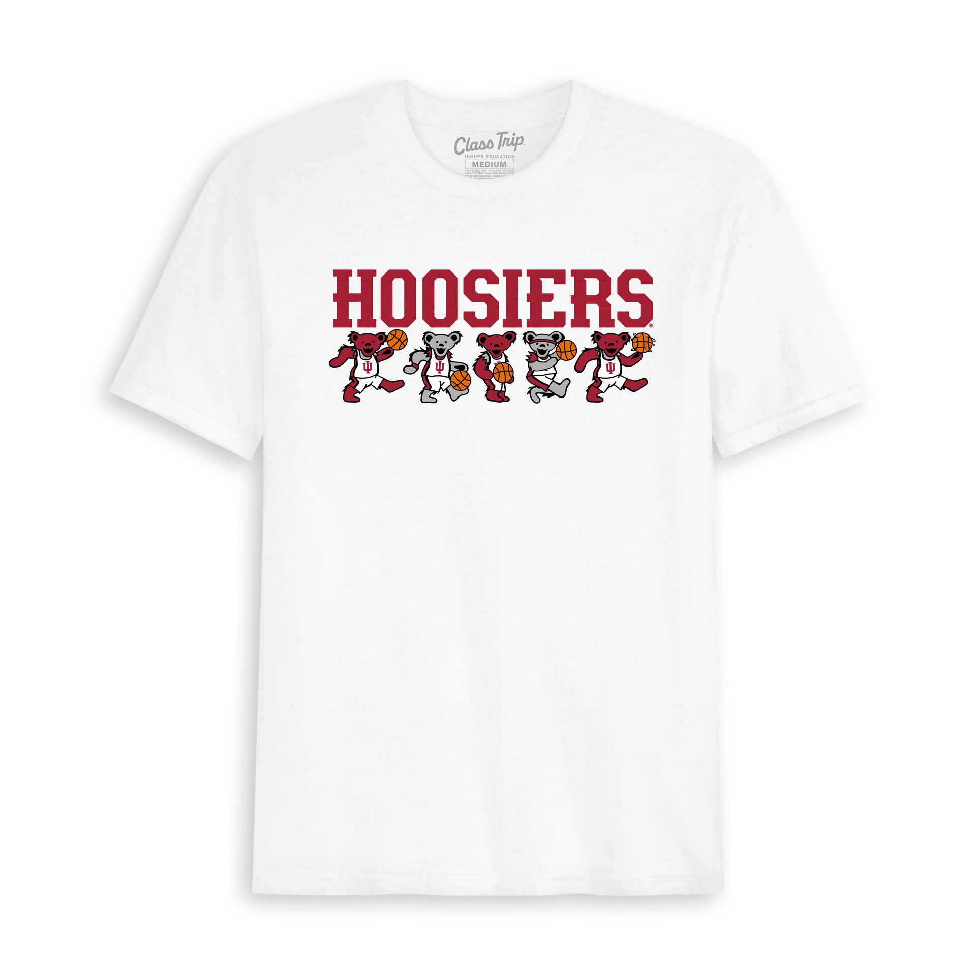 Indiana x Grateful Dead Basketball Bears Tee – Class Trip