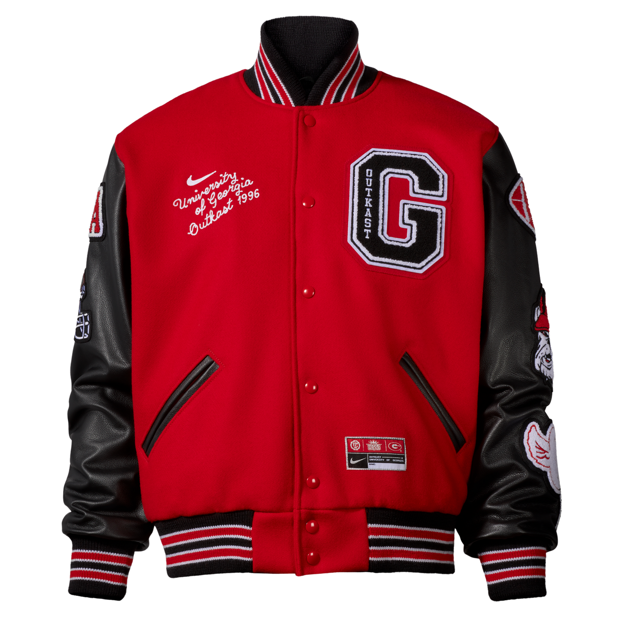 Nike x Class Trip x UGA x Outkast Destroyer Jacket in Red. Class Trip | Higher Education