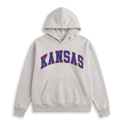 Kansas Heavyweight Campus Hoodie