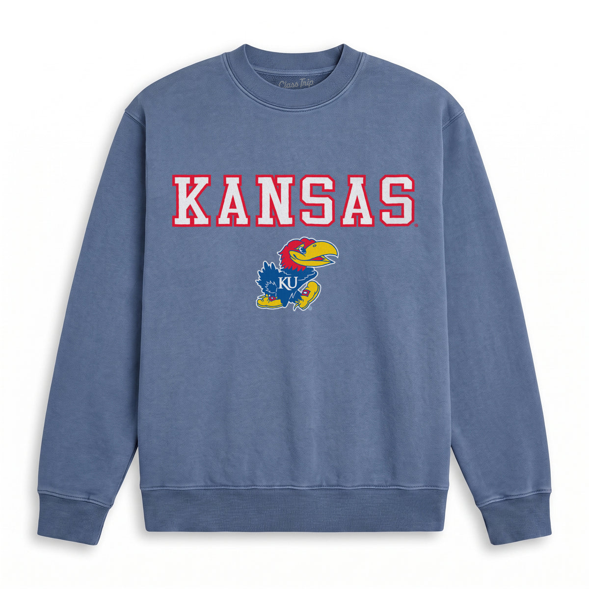 Kansas Heavyweight Campus Crewneck