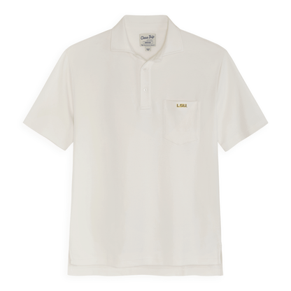 LSU Organic Cotton Pocket Polo