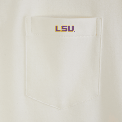 LSU Organic Cotton Pocket Polo