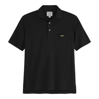 LSU Organic Cotton Pocket Polo