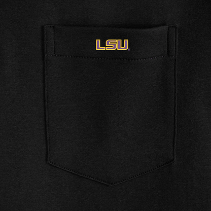 LSU Organic Cotton Pocket Polo