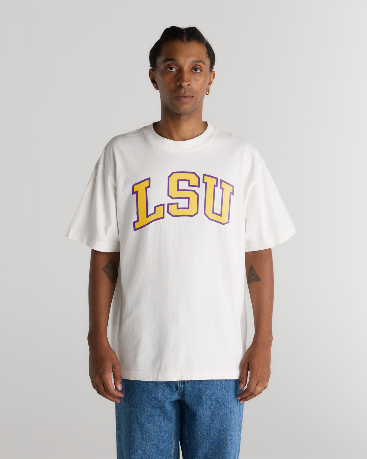 LSU Heavyweight Washed Campus Tee