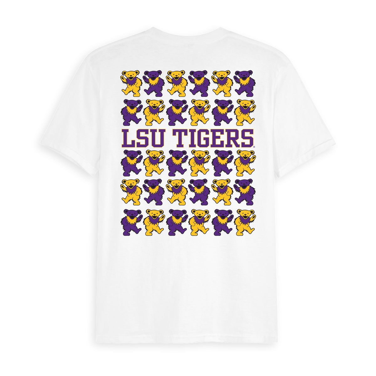 LSU x Grateful Dead Stacked Bears Tee