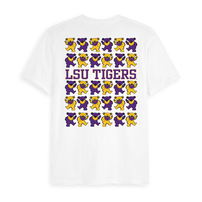 LSU x Grateful Dead Stacked Bears Tee