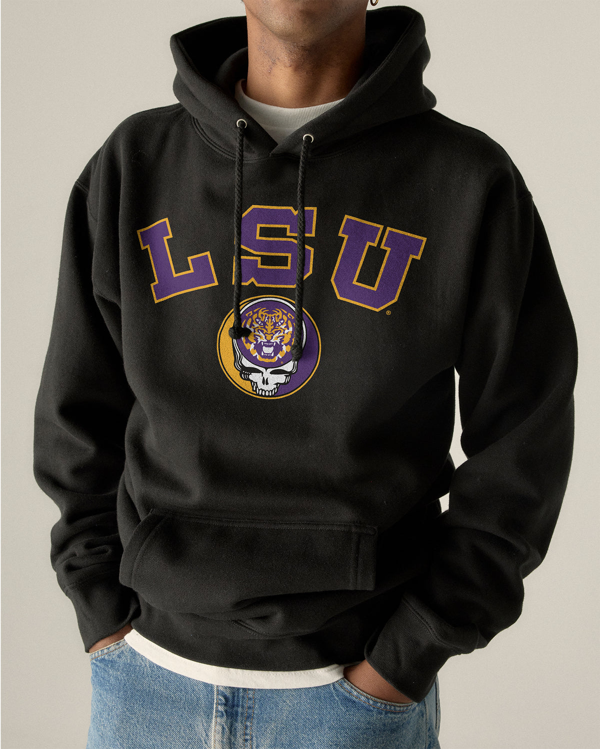 LSU x Grateful Dead Steal Your Face Arch Hoodie