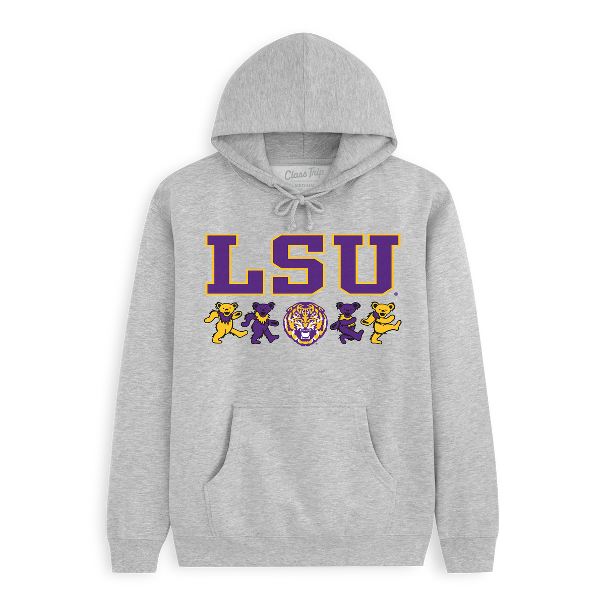 LSU x Grateful Dead Mascot Bears Hoodie