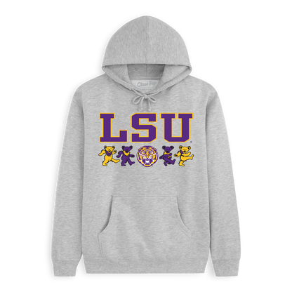 LSU x Grateful Dead Mascot Bears Hoodie