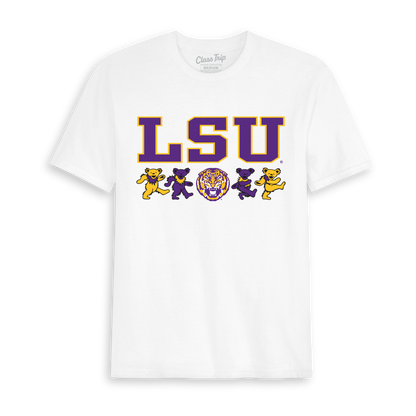 LSU x Grateful Dead Mascot Bears Tee