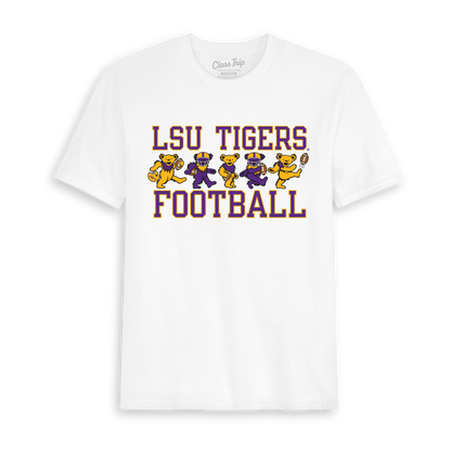 LSU x Grateful Dead Football Bears Tee