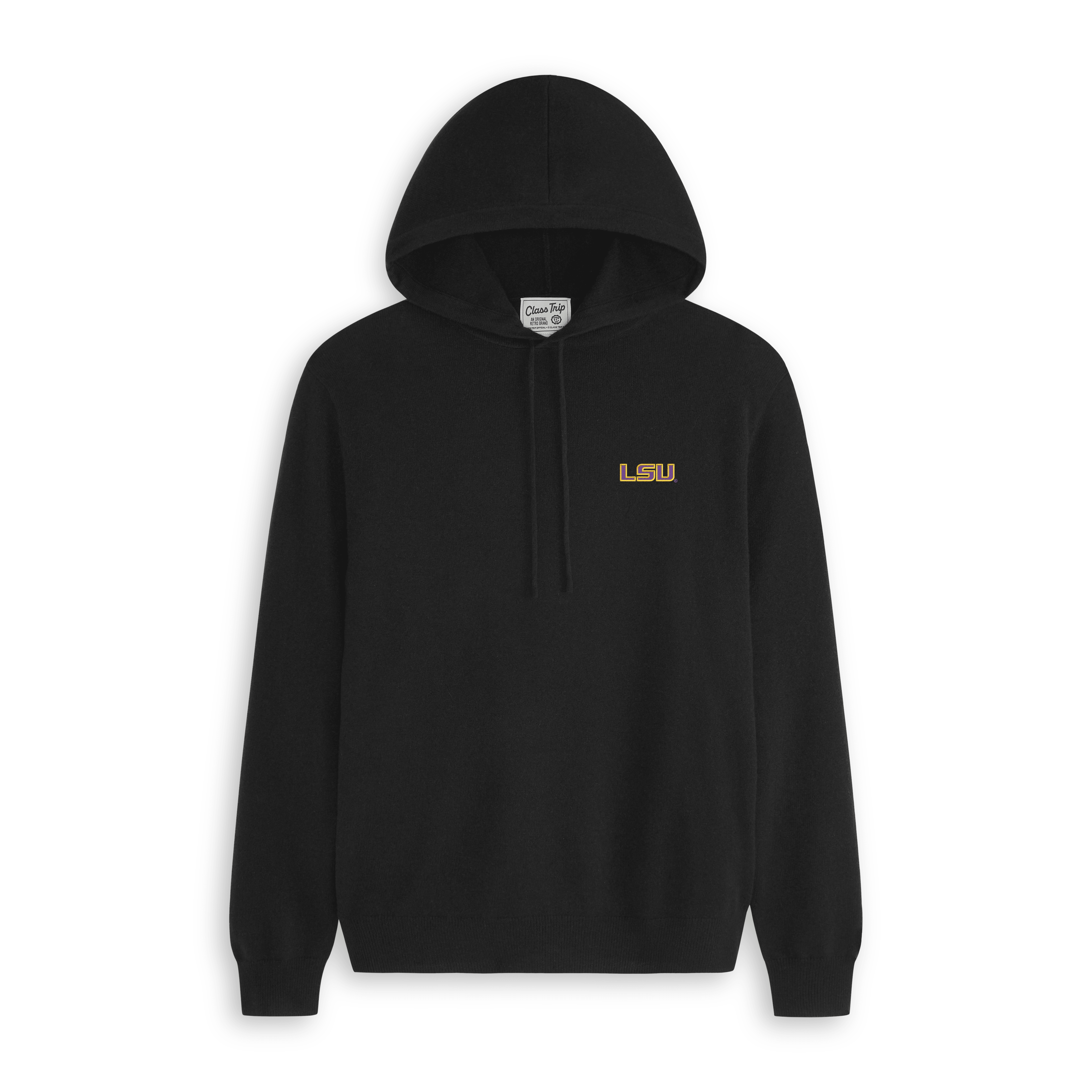 LSU Men’s Cashmere Pullover Hoodie