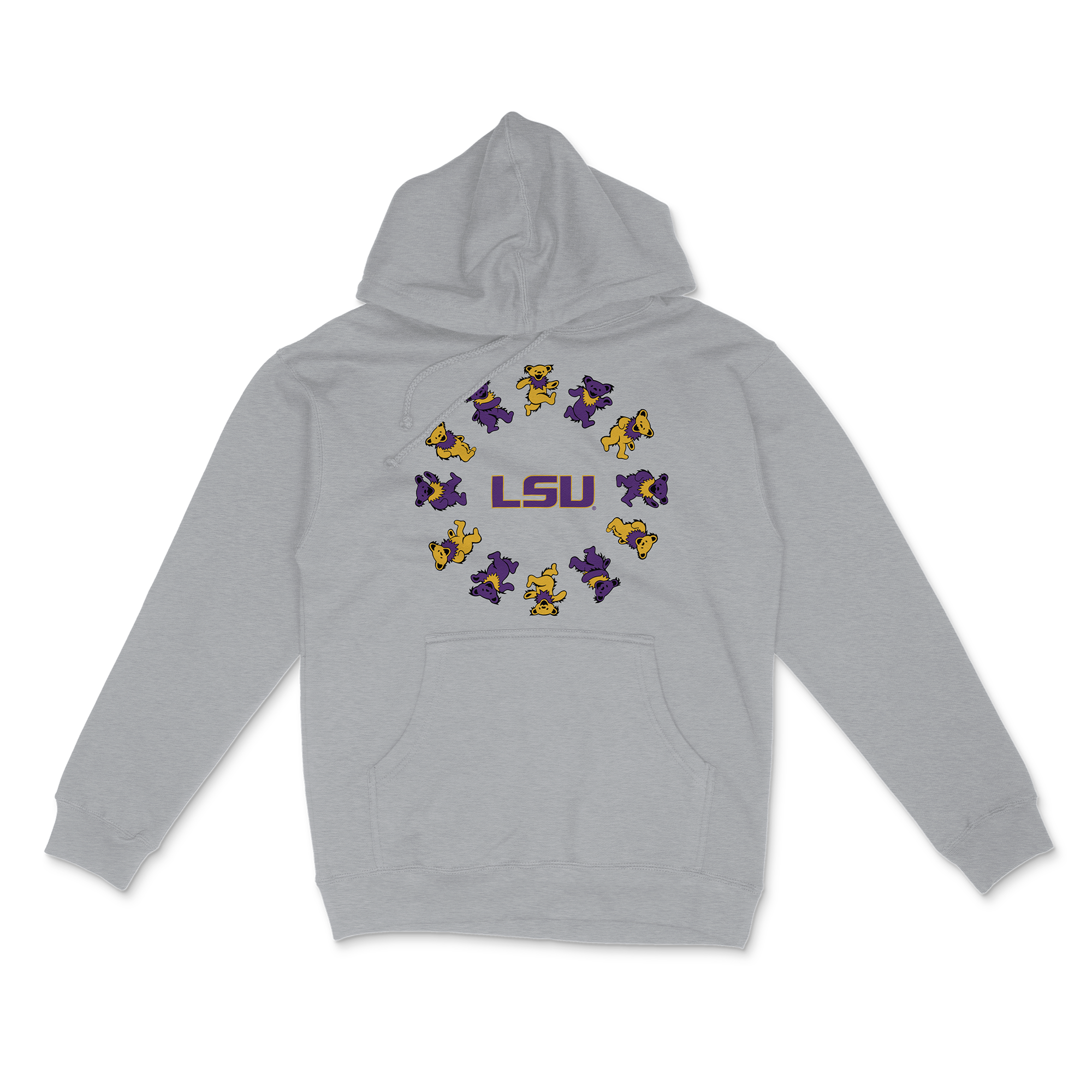 LSU x Grateful Dead Circle Bears Hoodie