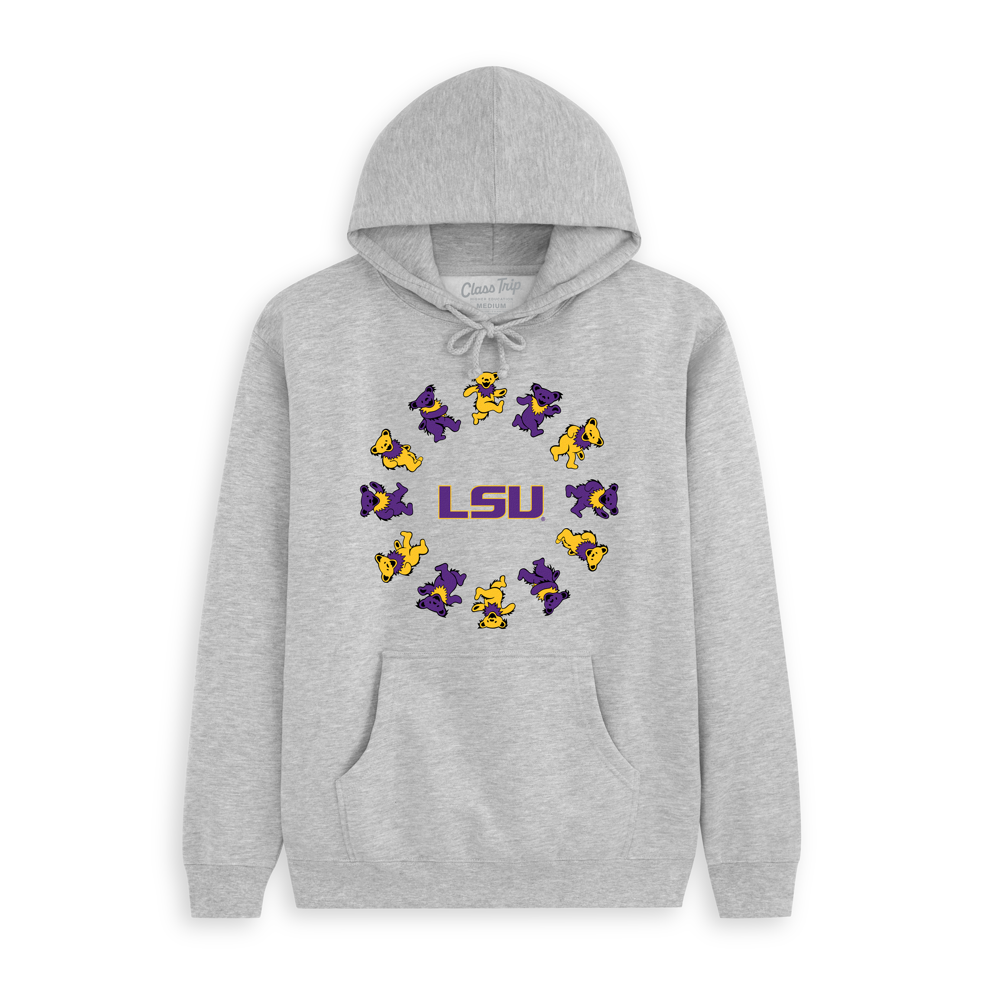 LSU x Grateful Dead Circle Bears Hoodie
