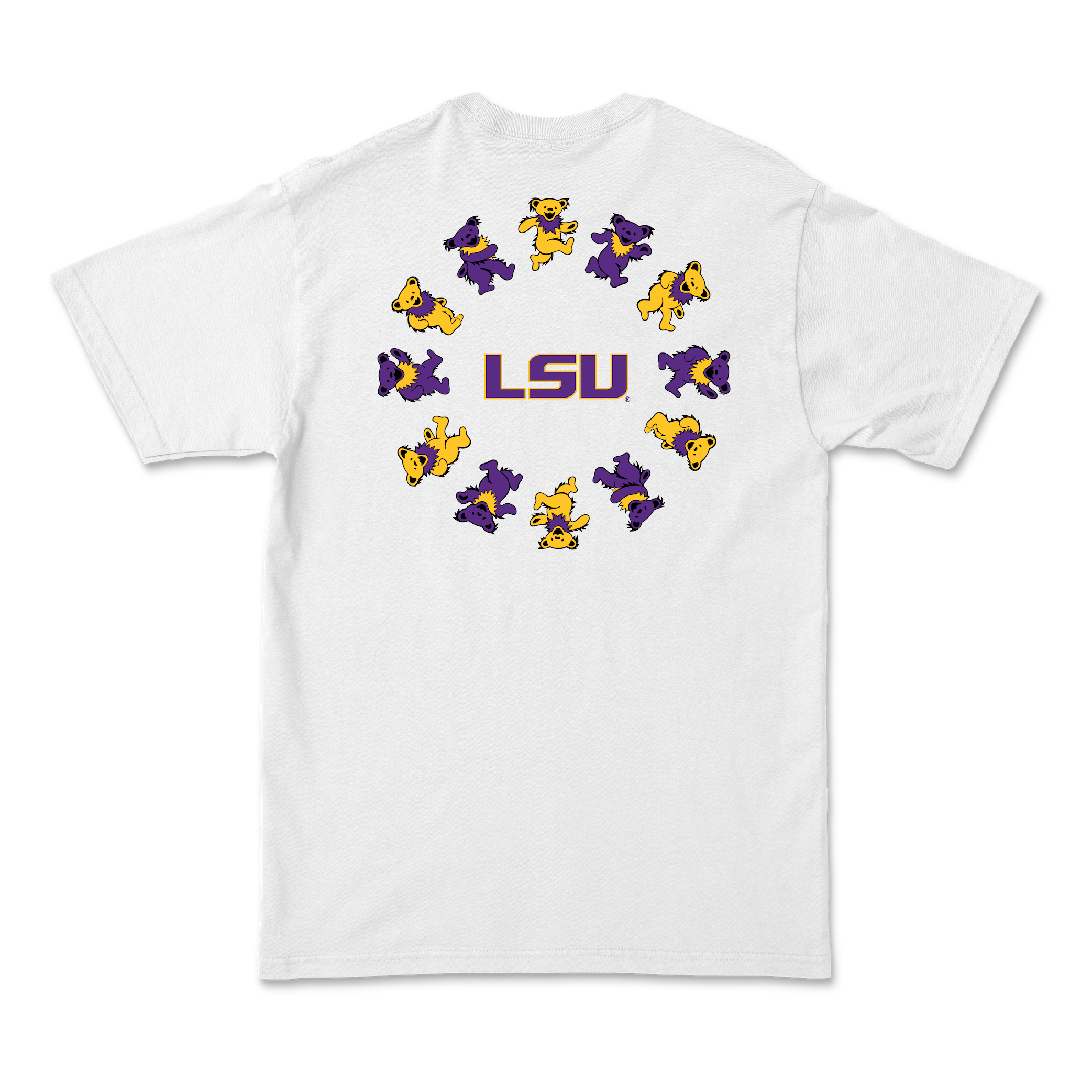 LSU x Grateful Dead Circle Bears Tee