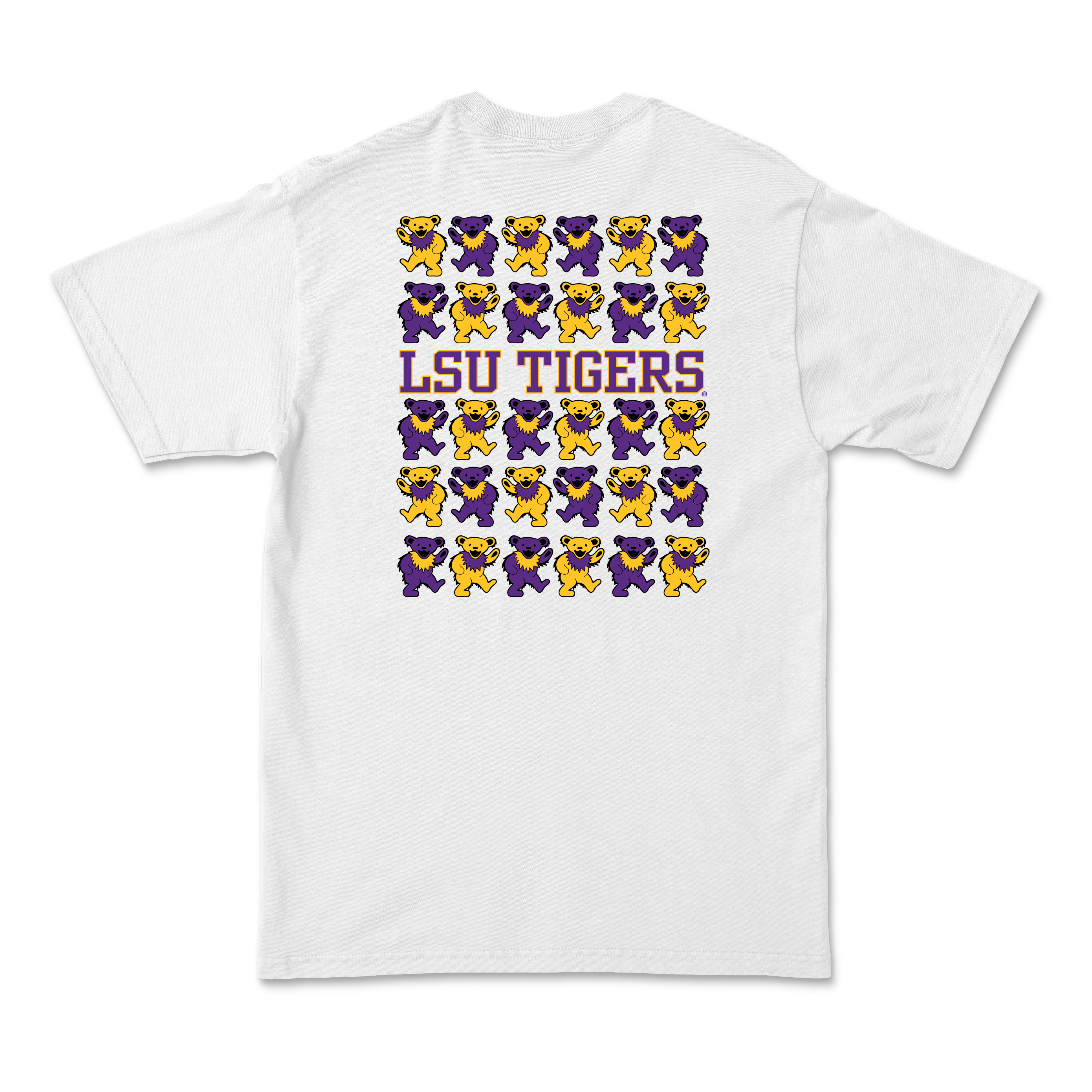 LSU x Grateful Dead Stacked Bears Tee