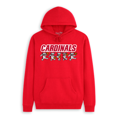 Louisville x Grateful Dead Basketball Bears Hoodie