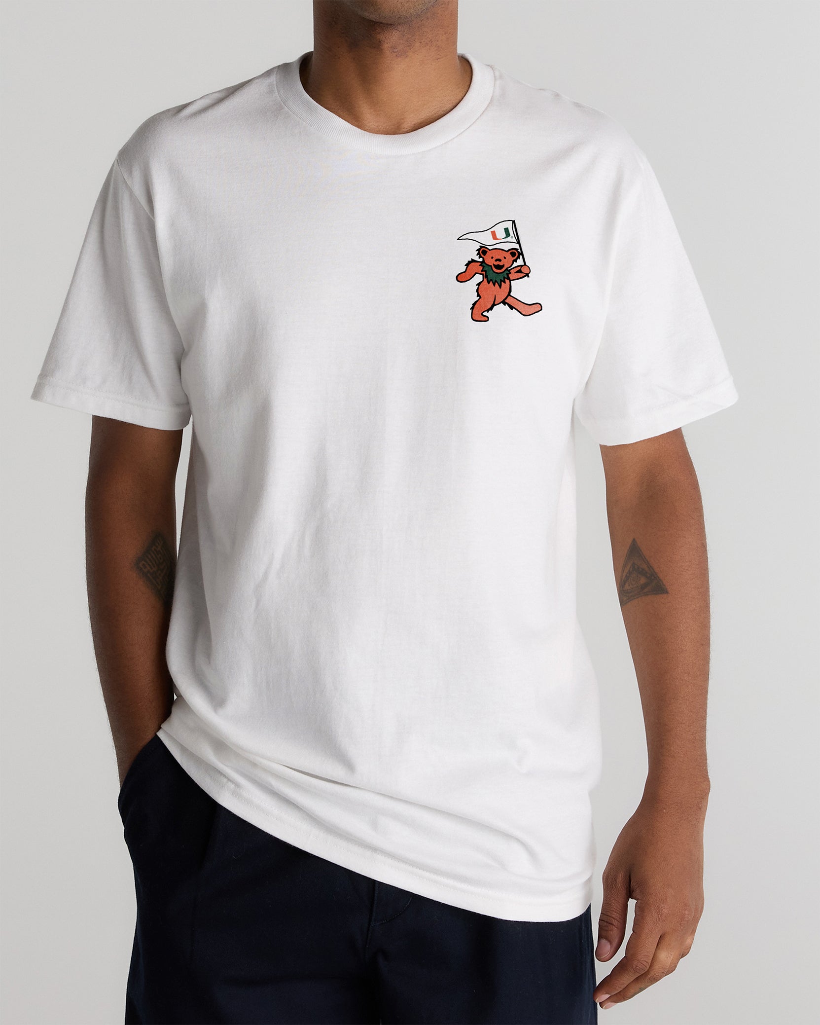 University of Miami x Grateful Dead Circle Bears Tee – Class Trip
