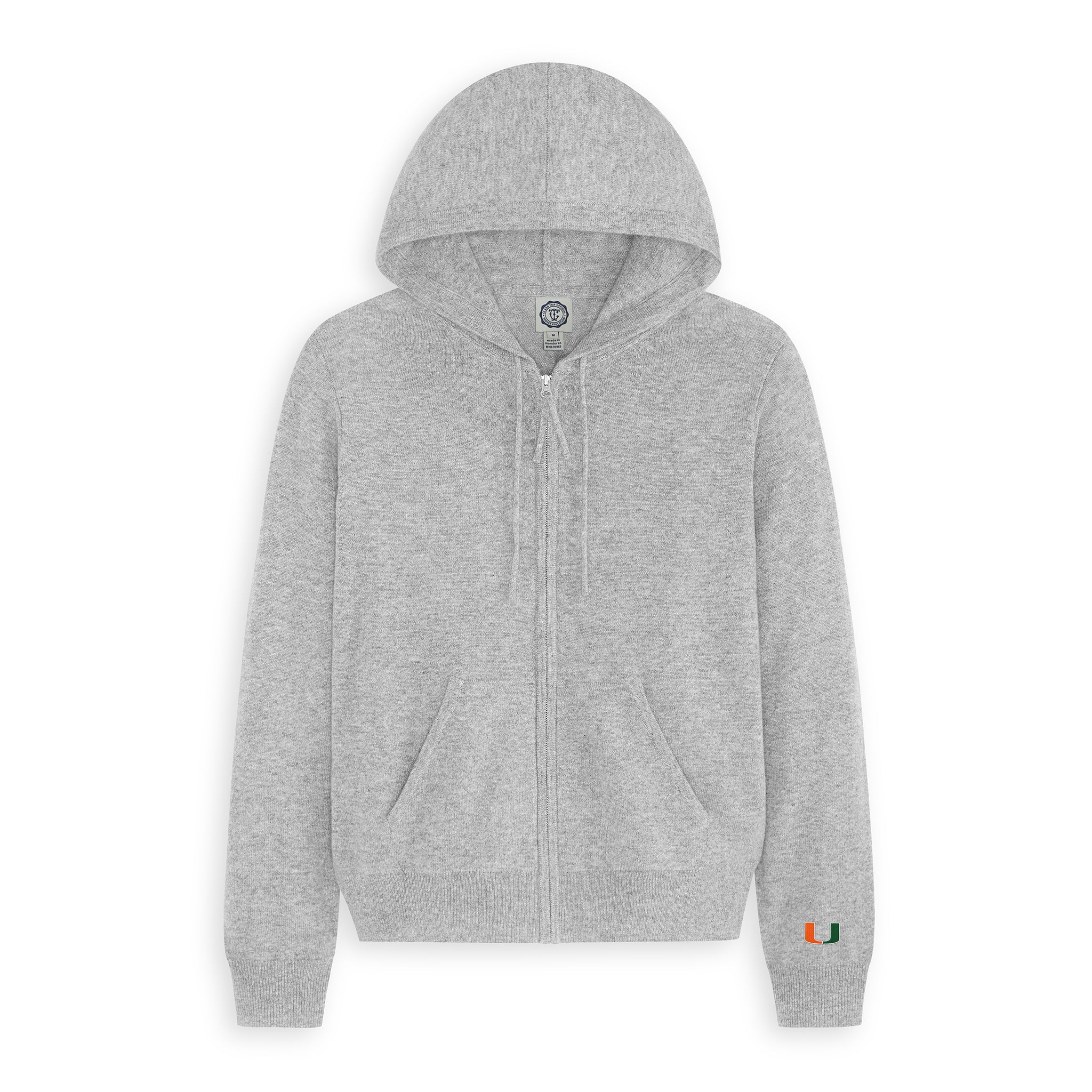Miami Women's Cashmere Zip-Up Hoodie