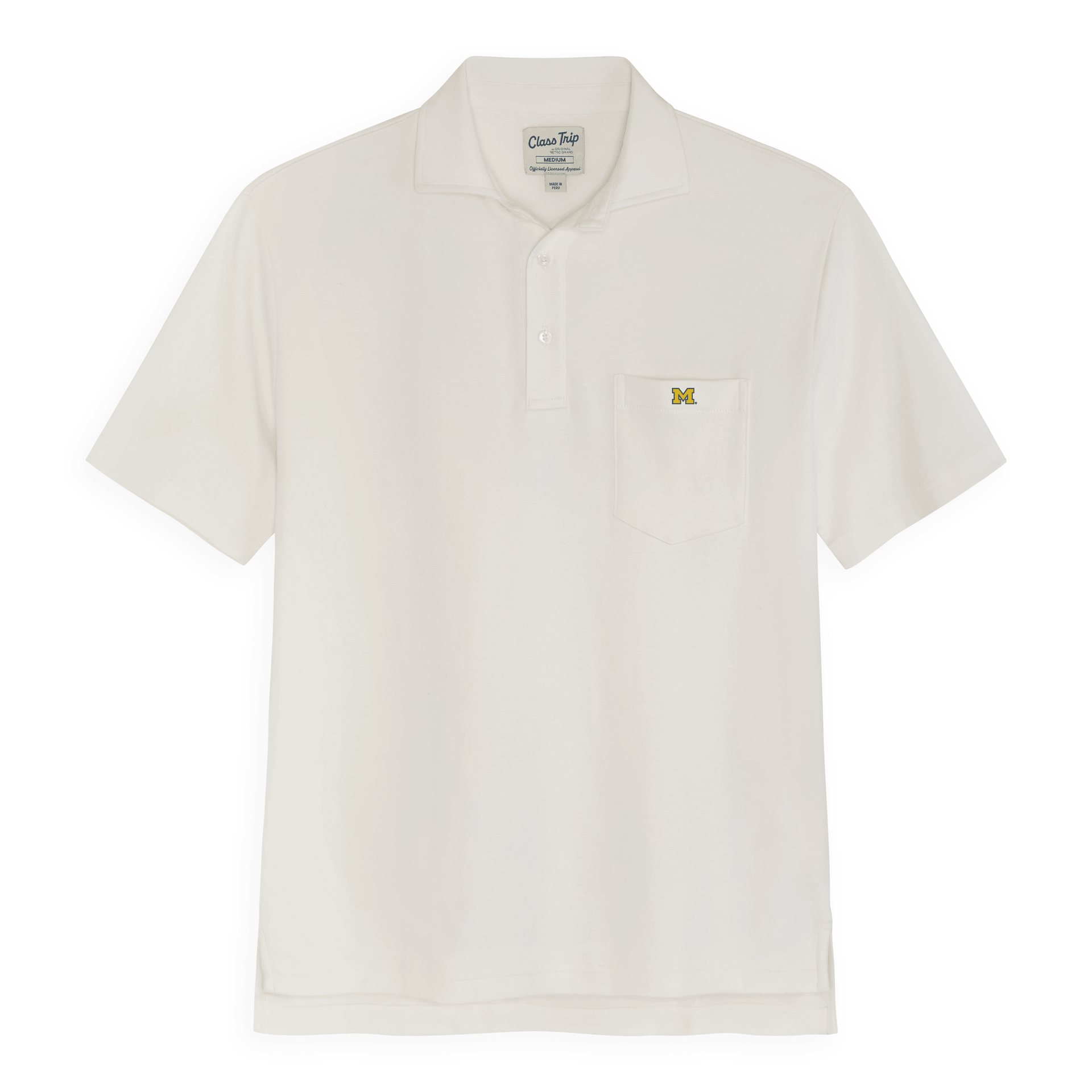 Michigan Organic Cotton Pocket Polo – Class Trip