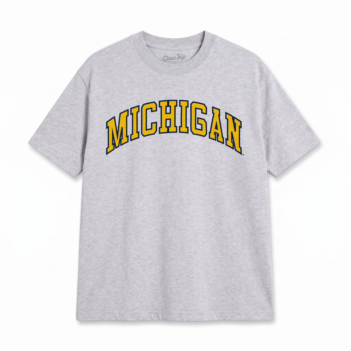 Michigan Heavyweight Washed Campus Tee