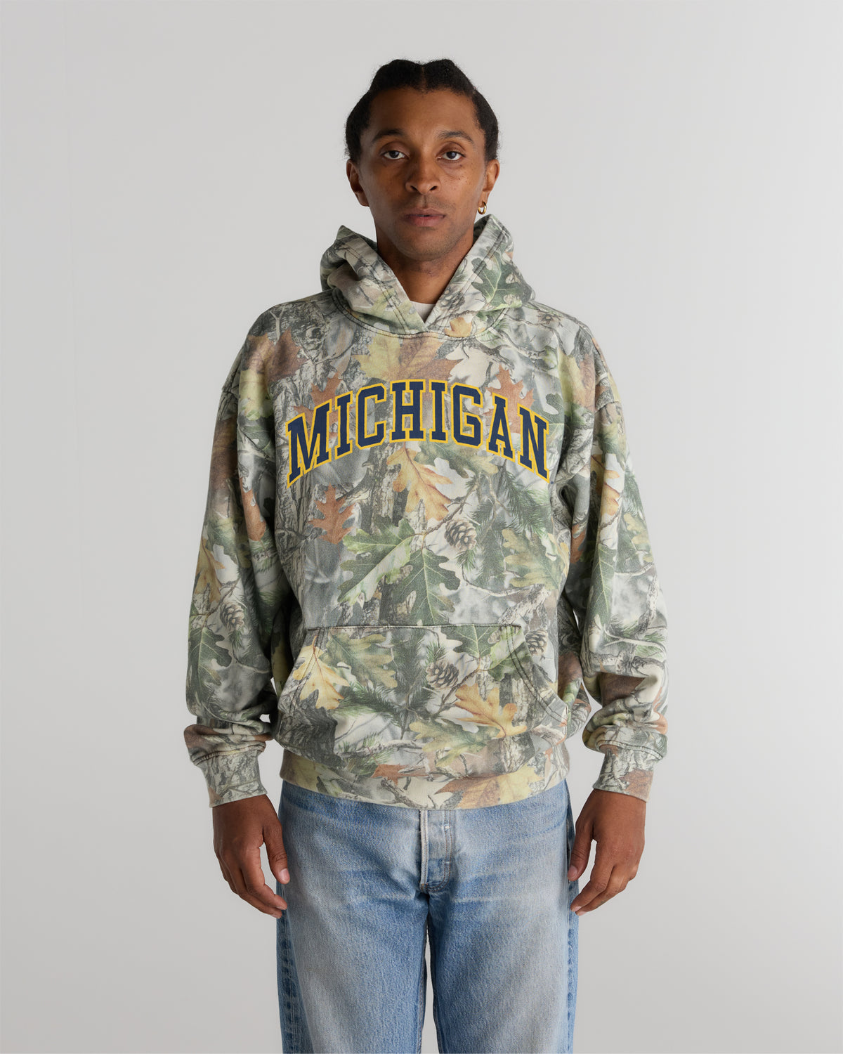 Michigan Heavyweight Campus Camo Hoodie