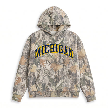 Michigan Heavyweight Campus Camo Hoodie