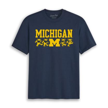 Michigan x Grateful Dead Mascot Bears Tee