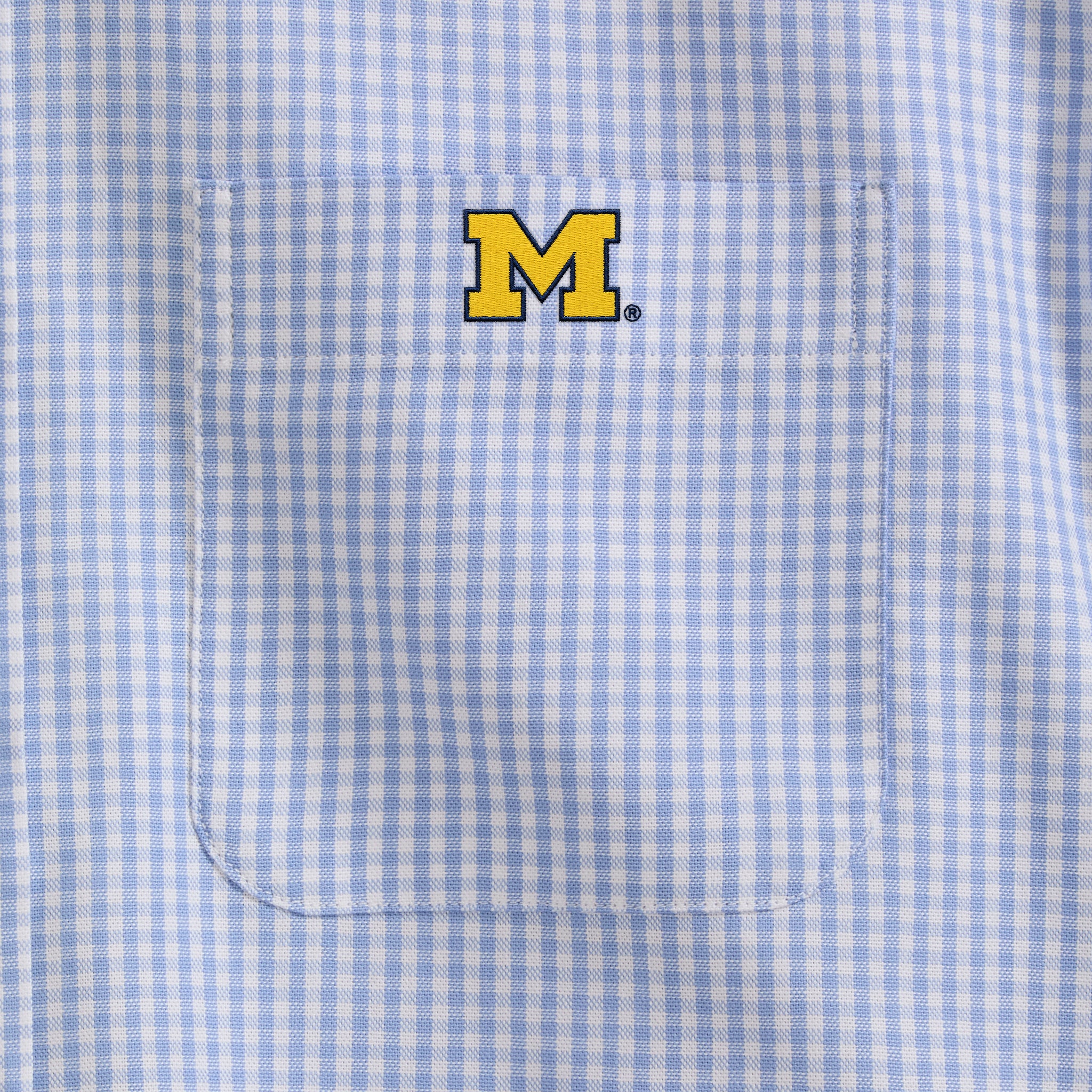 Michigan Men's Cotton Oxford