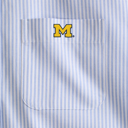 Michigan Men's Cotton Oxford