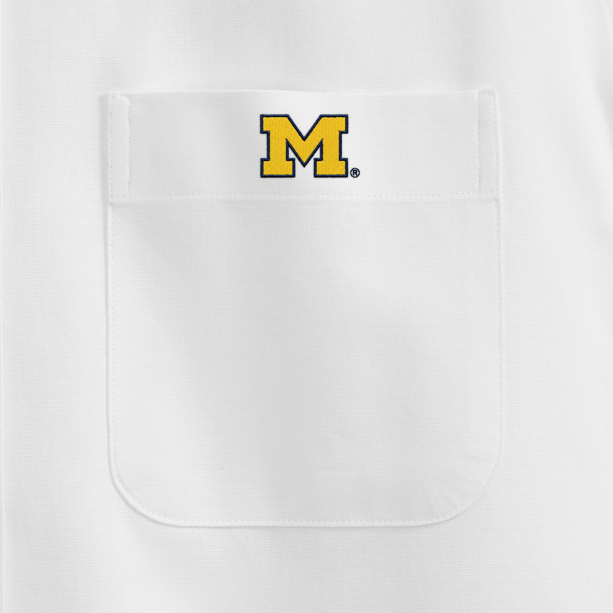 Michigan Men's Cotton Oxford