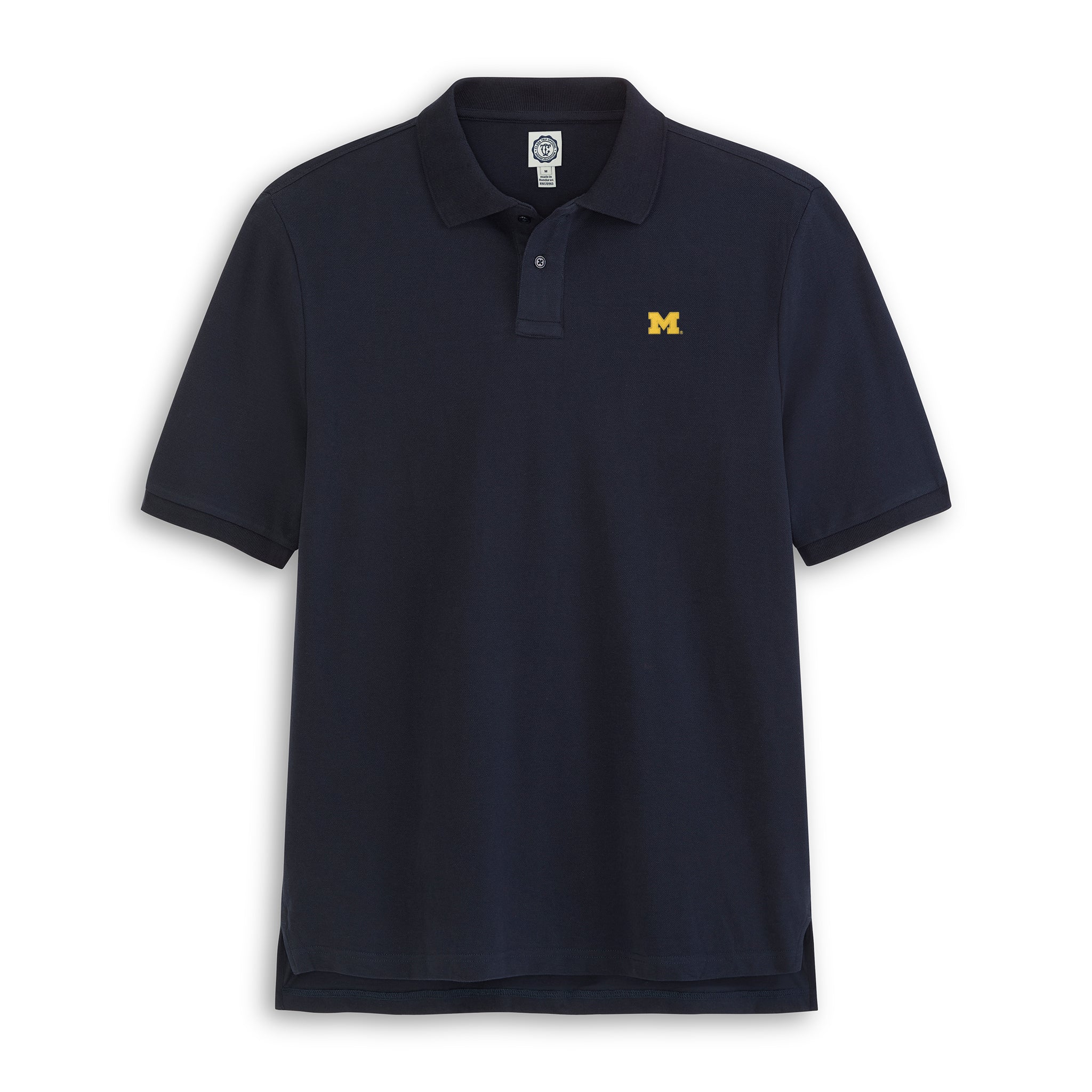 [Miki] POLO ネイビー M Michigan Organic Cotton Pique Polo – Class Trip