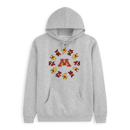 Minnesota x Grateful Dead Circle Bears Hoodie