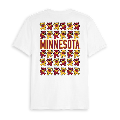 Minnesota x Grateful Dead Stacked Bears Tee
